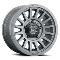 17x8.5 Icon Alloys Recon SLX Charcoal Wheel 5x4.5 (0mm)