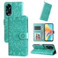 thumbnail image 1 of Funda tipo cartera GANGXUN para OPPO A98 , diseño girasol, cuero PU, soporte, cierre magnético, tarjetero, 1 of 5