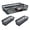 Black(4PCS), variant on 2PCS Drawer Organizer for Kitchen,Utensil Mesh Drawer Organizer with Interlocking Arm for Cosmetic,Flatware,Pen (9 * 3 * 2 Inches,Black)