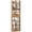 Natural, variant on Giantex Bookcase, Tall Freestanding Storage Organizer, Open Bookshelf Display Rack, White