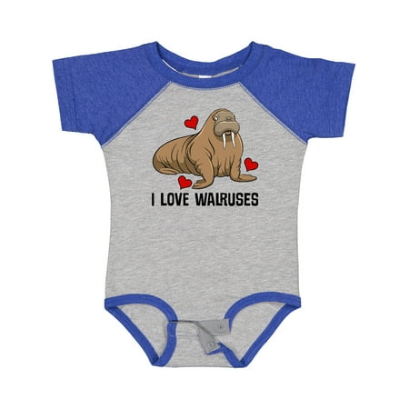 

Inktastic Walrus Cute Arctic Animals Gift Baby Boy or Baby Girl Bodysuit