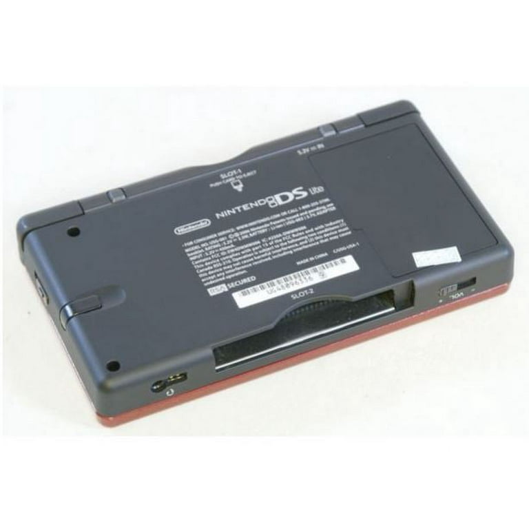 Restored Authentic Original Nintendo DS Lite Crimson/Black Restored Authentic Original Nintendo DS Lite Crimson/Black