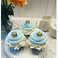 thumbnail image 3 of DEZICAKES Fake Cupcakes Cameo Blue Cupcakes Faux Cupcakes- Fake for Decoration Prop Home decor Set of 3 - Dezicakes, 3 of 8