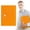 Orange, variant on Clearance! 13 Grid Organ Pack With Pulling Rope Accordion Folder Accordion File