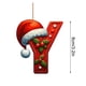 thumbnail image 2 of Decoraciones Del Árbol de Navidad Decoración Del Árbol de Navidad de 26 Letras Decoración Del Árbol de Navidad Colgante Decoración Del Árbol de Navidad Personalizada, 2 of 5