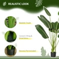 thumbnail image 4 of HOMCOM 5' Artificial Banana Tree Plant in Pot for Indoor Outdoor Décor, 4 of 10