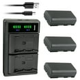 thumbnail image 1 of Kastar 3-Pack Battery and LTD2 USB Charger Replacement for Canon MV1, MV10 MV10i, MV20 MV20i, MV100 MV100i, MV200 MV200i, Optura, Optura Pi, Ultura, Vistura, UC-V10 UC-V10Hi, UC-V20, UC-V30, UC-V100, 1 of 6
