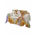 thumbnail image 2 of Spring Cow Couch Cover for Dogs, Summer Sunflower Botanical Rustic Washable Sofa Covers Slipcover for Pets Dogs Futon Cover, Couch Recliner Covers, Oversized Chair Slipcover 71"x91", 2 of 9