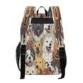 thumbnail image 3 of PVC Transparent Backpacks Clear Backpack for Travel and Outings A Large Group Of Dogs, 3 of 7