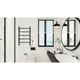 thumbnail image 3 of Kingston Brass TWW3720MB Templeton Freestanding/Wall Mount Hardwired or Plug-In Towel Warmer, Matte Black, 3 of 5