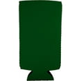 thumbnail image 2 of Blank Neoprene Collapsible Slim Can Coolie (6 Pack, Kelly Green), 2 of 7