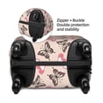 thumbnail image 4 of Xecao Beautiful Butterflies and Hearts print Elastic Luggage Cover, with double-sided print , is perfect for travel, business, and daily use, 4 of 9