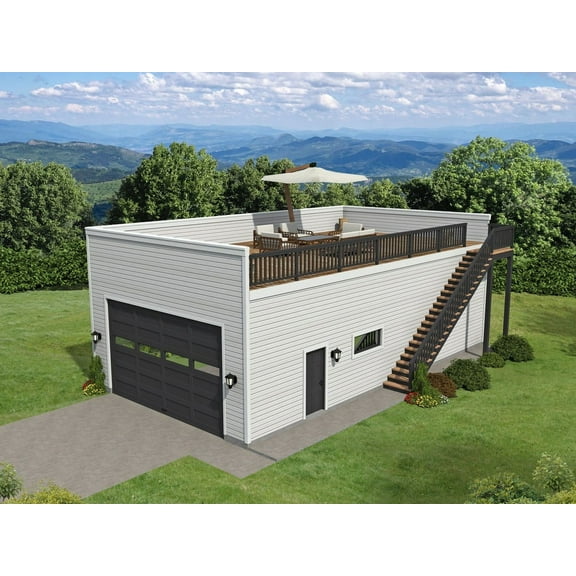 763-11881: Modern Contemporary 0 Bed, 0 Bath Luxury Home Plan, 0 Sq Ft: Full Blueprints with License to Build by Home Plan Marketplace - Lesuto