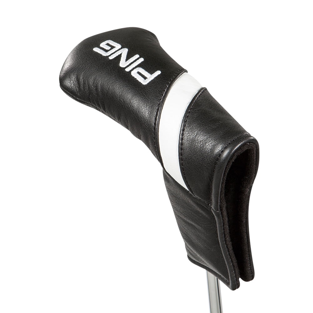 New 2018 Ping Premium Leather Blade Putter Headcover Color Black/White