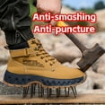 thumbnail image 6 of SKIUHS Men's All-Season Safety Boots – Lightweight, Durable, Impact/Puncture Resistant, Slip-Resistant Waterproof Work Boots, 6 of 8