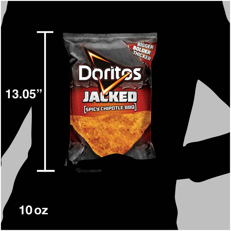 Doritos Jacked Spicy Chipotle BBQ Tortilla Chips 10 Oz. Walmart