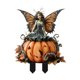 thumbnail image 2 of ¡Tu decoración de Halloween con una maceta decorativa de acrílico con motivos de brujas, hadas, calabazas y esqueletos!, 2 of 7