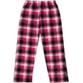thumbnail image 2 of North 15 Women's Super Soft Fleece Plaid Pajama Bottom Lounge Pants-L1326-Design13-Sm, 2 of 3