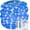 Blue, variant on Rope String Lights, Waterproof 8 Mode/Battery Christmas Lights,String Lights Outdoor Indoor for Trampoline Camping Canopy Tent Deck Decor