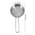 thumbnail image 2 of WRISTBIQUE Portable Small Nonstick Frying Pan with Finish and Foldable Anti-Scald Handle for Easy Cooking, 2 of 8