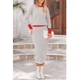 thumbnail image 3 of Conjunto Coordinado PRETTYGARDEN Suéter a Rayas con Falda XXL, 3 of 8