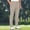 #108-Beige, variant on Men's Slim Straight Golf Pants with Hidden Elastic Waist & Zipper Pockets Gifts