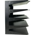 thumbnail image 5 of EASY LIFE PRODUCTS Desk File Organizer Shelf Rack, Metal, black(5 Tier), 5 of 6