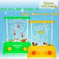 thumbnail image 2 of 2 Pieces Handheld Water Game Arcade Water Ring Water Tables for Beach Toys Party Favor Fish Rings Fun Game for Different Ages Basketball Fun, 2 of 7