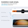 thumbnail image 3 of Protector de pantalla Spigen Glas.tr EZ Fit para Galaxy S23, paquete de 2, 3 of 8