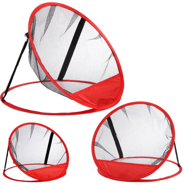 Golf Chipping Net Jucoan, paquete de 3 con funda de transporte, 30 cm a 60 cm