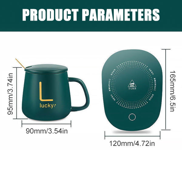 LifeSmart 55°C Constant Temperature Mug Warmer Gift Set – STARBREW