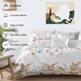 thumbnail image 6 of Easter Egg Bunny Queen Size 4 piece Duvet Cover Set,desc|小组描述2desc|小组描述3Comfort Bedding Set, Include a Duvet Cover,a Bed Sheet, 2 Pillowcase with Zipper for All Season, 6 of 12