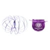 Vortiflux Flow Ring Kinetic Spring Arm Slinky Toy - Purple - Better than Toroflux
