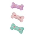 thumbnail image 2 of Warming Hug Dog Soft Plush Bone Toy Soothing Lavender Scented with Heat Pouch (9 inch Full Set - All 3 Bones), 2 of 7