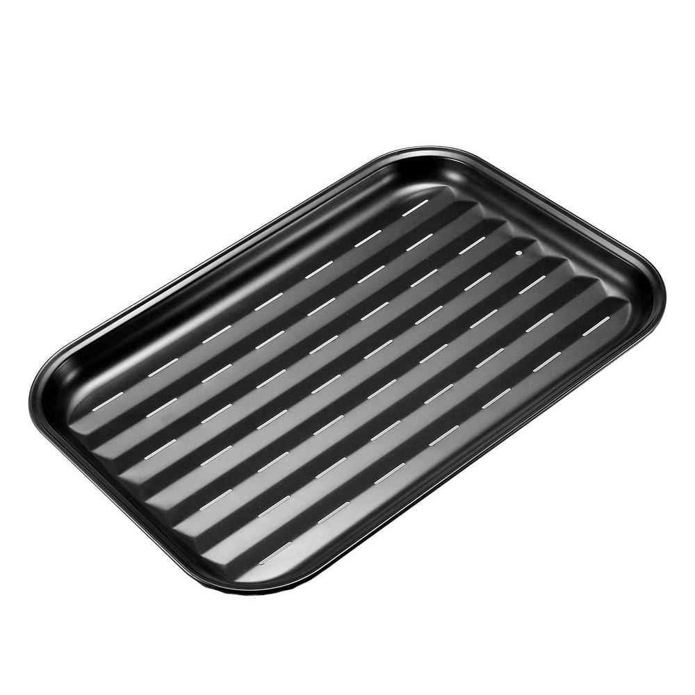 Uxcell NonStick Barbecue Trays BBQ Grill Pans Carbon Steel
