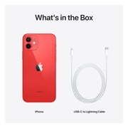 Open Box Apple iPhone 12- Carrier Unlocked -128 GB Red
