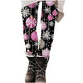 thumbnail image 4 of JMKQLZ Women's Christmas Print Leggings with Festive Holiday Patterns, Soft and Comfortable Yoga Pants for Casual Wear, Seasonal Fashion Activewear for Home and Outdoor Activities, 4 of 5