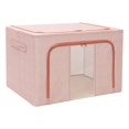 thumbnail image 1 of Caja de clasificación Oxford a prueba de polvo, cesta plegable a prueba de humedad, organizador de juguetes, armario de dormitorio, suéter de Almacenamiento y organización del hogar Rosado Toystoory HA071796-01, 1 of 6