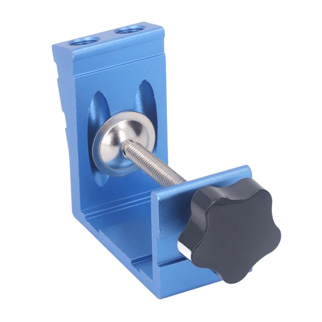 Pocket Hole Jig System, Accurate Hole Punching Multifunctional Sturdy Aluminum Alloy Pocket Dowel Hole Jig System 46PCS Set for Furniture Processing