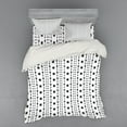 thumbnail image 2 of Ambesonne Tribal Bedding Set 3 Pcs, Boho Arrows, Twin, Black White, 2 of 3