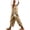 Khaki, variant on Admvng Linen Pants for Women Elastic Drawstring Waist Straight Leg Casual Soft Trousers with Pockets