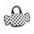 thumbnail image 4 of Women Novelty Candy Shaped Polka Dot Handbag, Glossy Faux Leather Mini Crossbody Purse With Dual Carrying Straps, Cute Unique Shoulder Bag For Party Daily Street Outfit Multiple Sweet Colors, 4 of 7
