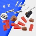 thumbnail image 2 of 70 Pcs Flute Repair Parts Maintenance Tool Kit Open Hole Sound Pads with Screws, 2 of 11