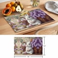 thumbnail image 6 of Easter Placemats Set of 8, Bunny Eggs Non-Slip Place Mats Washable Table Mats for Kitchen Dining Table Decorations Indoor/Outdoor, 6 of 9