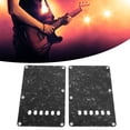 thumbnail image 4 of Couvre-Dossier de Guitare Électrique, Finition Soignée 2 Pcs Plaques de Guitare en PVC pour Instruments de Musique Rouge, Noir, Blanc, 4 of 8