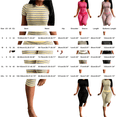 thumbnail image 3 of Holzkary Striped Two Piece Loungewear Set, Crew Neck Short Sleeve Slim Crop Top High Waist Capri Leggings Stretch Matching Outfit, Home Sleepwear Gym Training Clothes Summer Fall Outfits Brown L, 3 of 4