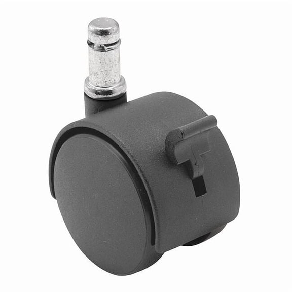 Shepherd Hardware Stem Caster,2"dia,Nylon,75lb PTW50223BK-B