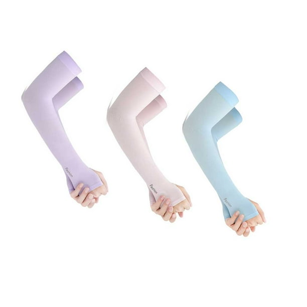 Toystoory 3 pares de mangas de brazo de protección solar resistentes al desgaste para ciclismo al aire libre mangas transpirables para correr Ciclismo