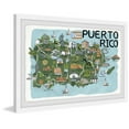 thumbnail image 2 of Marmont Hill Gold Puerto Rico Spots Framed Wall Art, 2 of 6