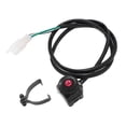 thumbnail image 1 of Motorcycle Engine Stop Start Switch Switch Button for ATV, 1 of 6